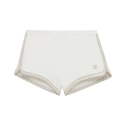 COURREGES Белые Женские Повседневные Шорты