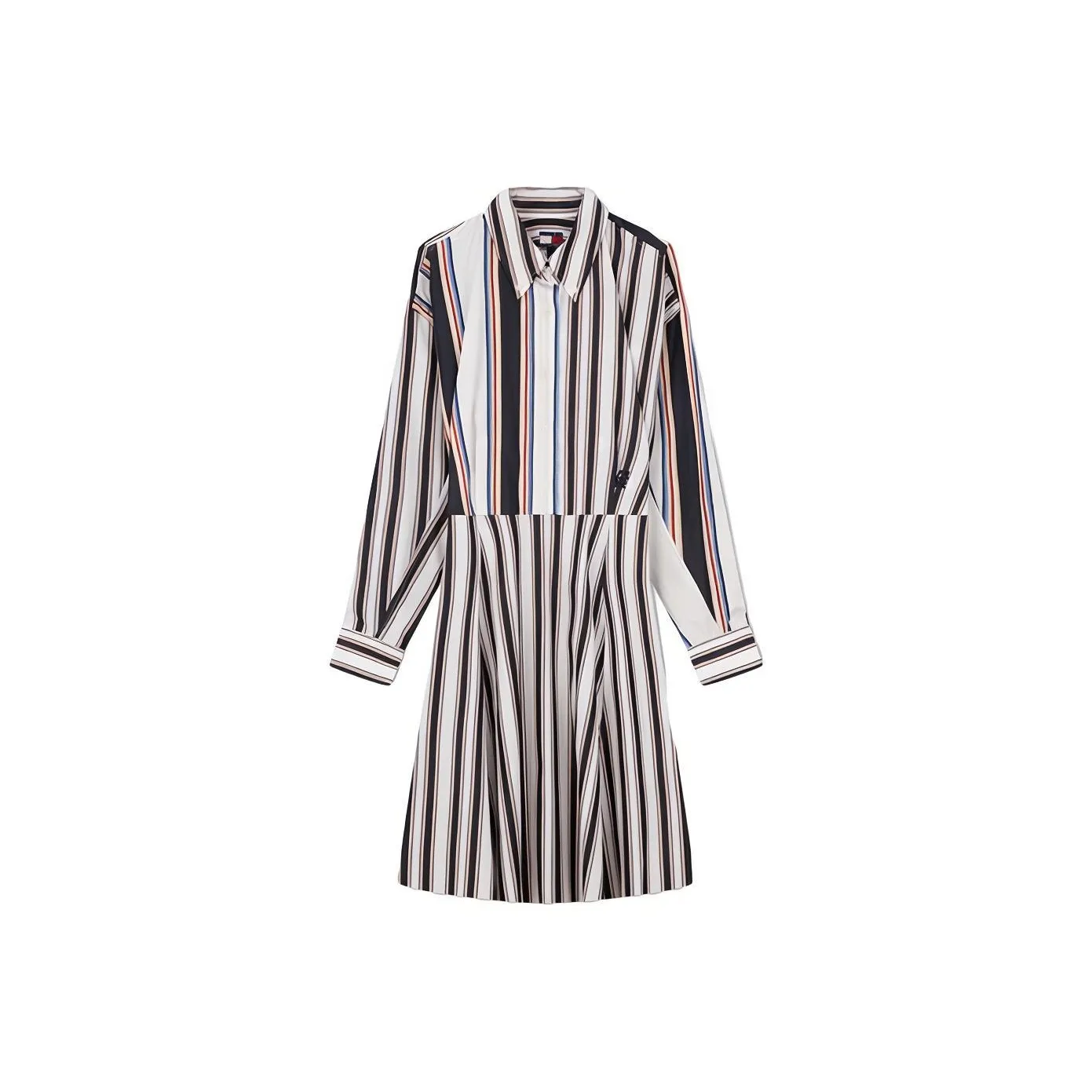 Tommy Hilfiger x CLOT Long Sleeved Dresses Women's Navy Blue