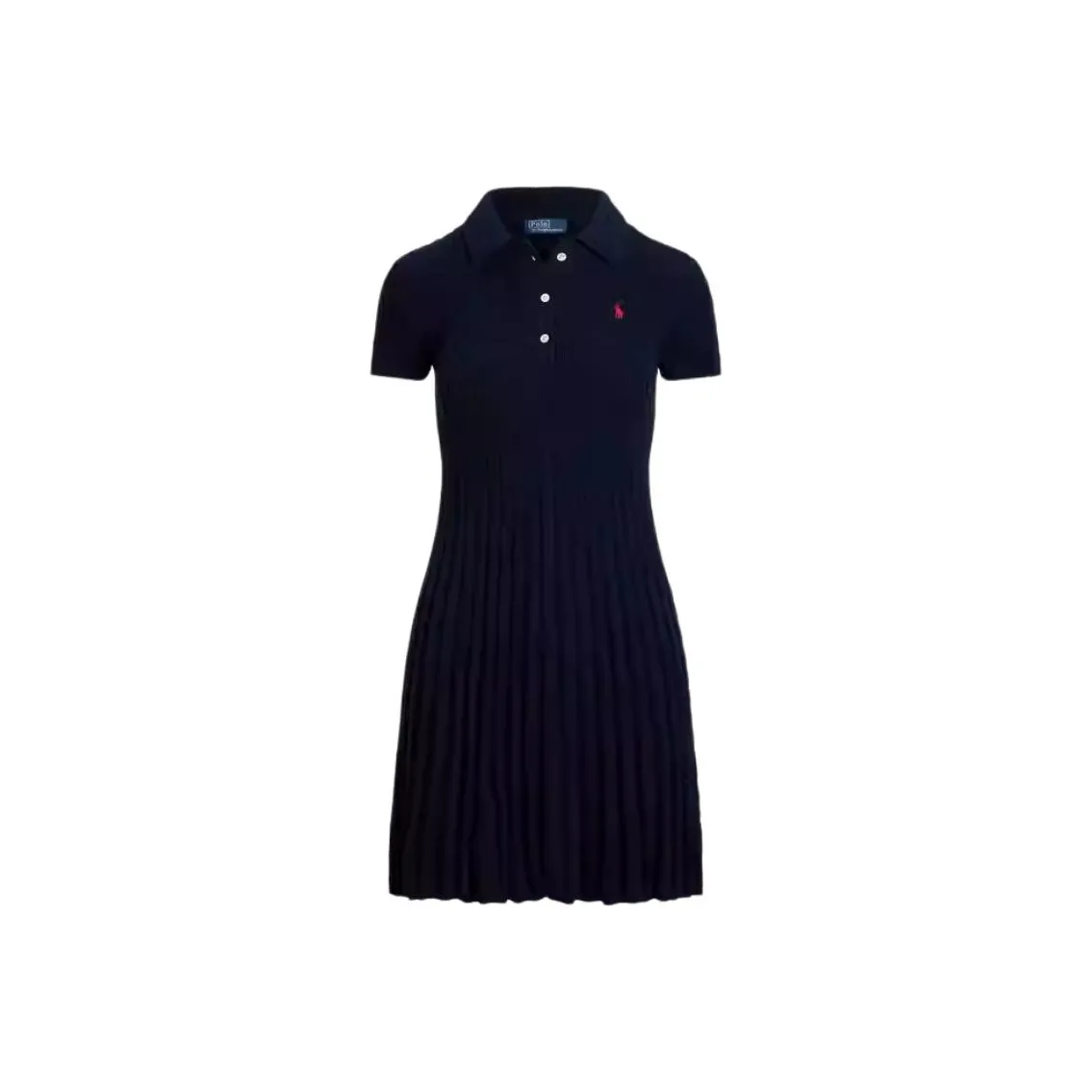 Polo Ralph Lauren SS25 Short Sleeved Dress Women's Dark Blue