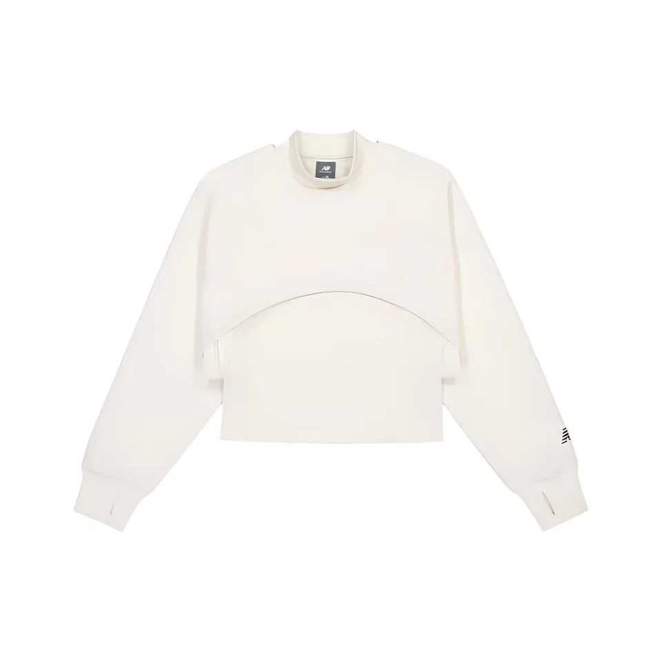 New Balance Свитшот Комплект Женский 2 штуки белый