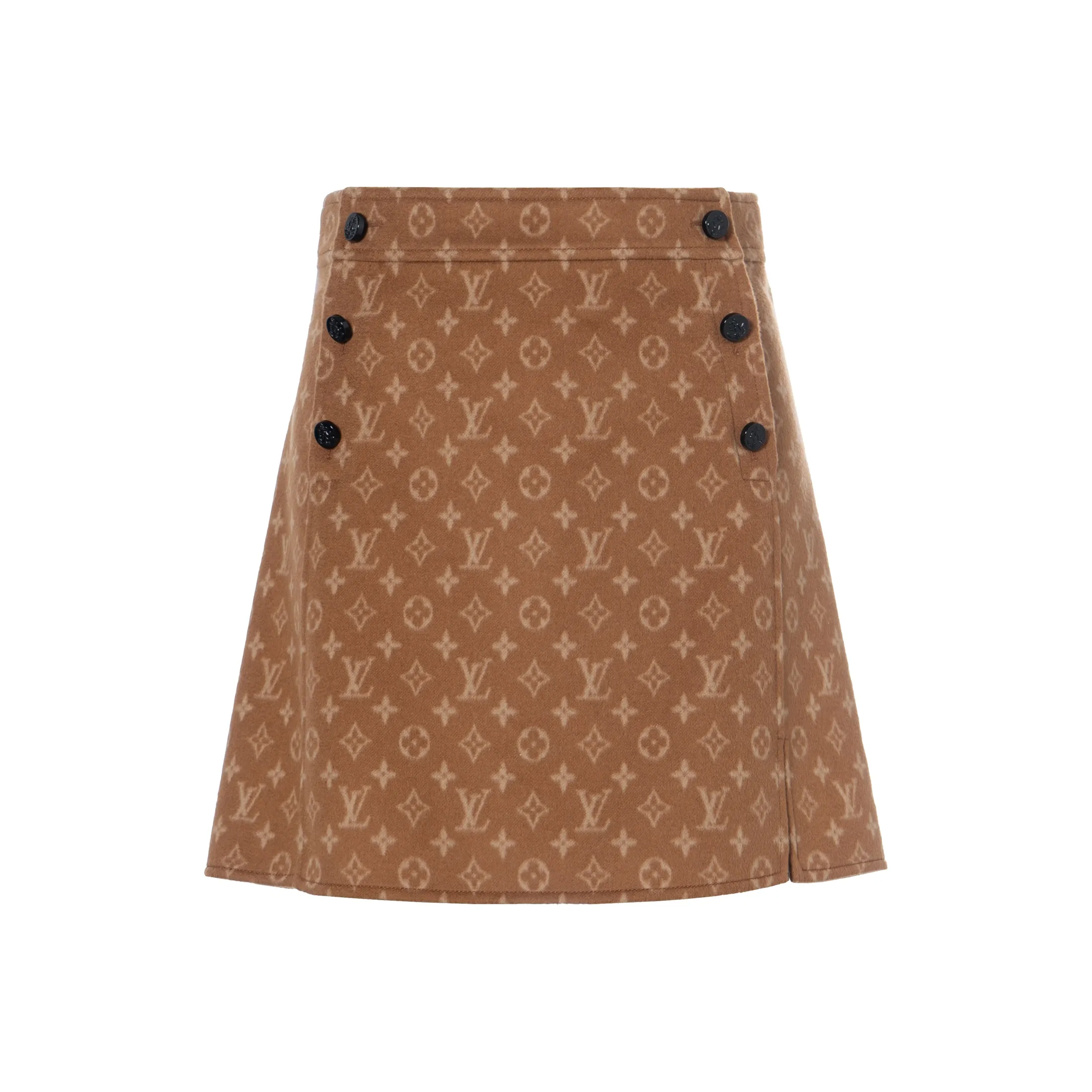 LOUIS VUITTON Casual Short Skirts Women's Brown