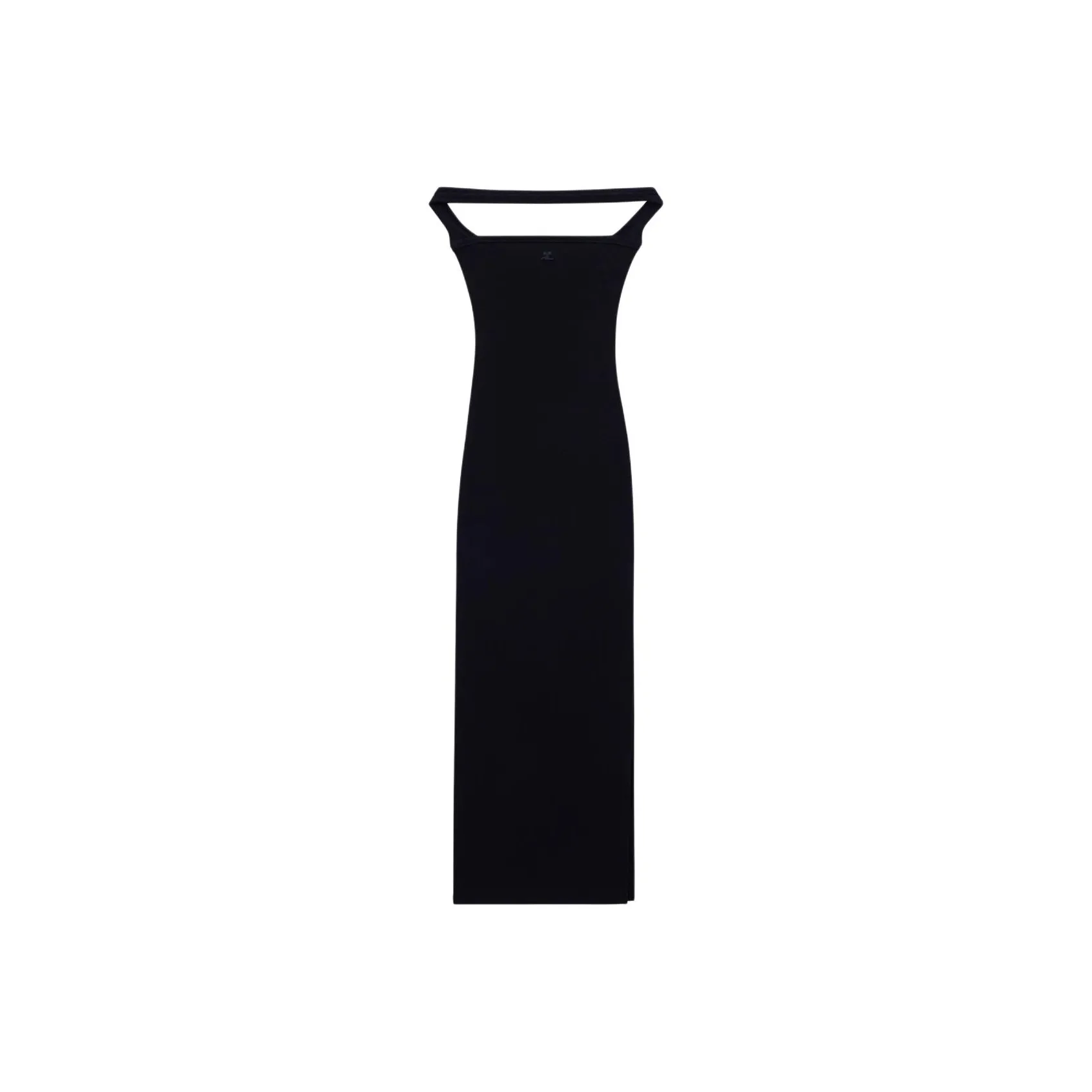 COURREGES Hyperbole 90'S Rib Long Dress