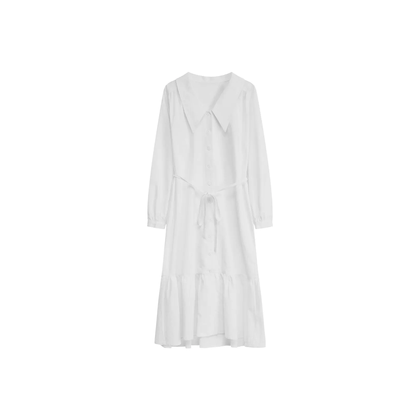 CHUU Long Sleeved Dresses Women's White