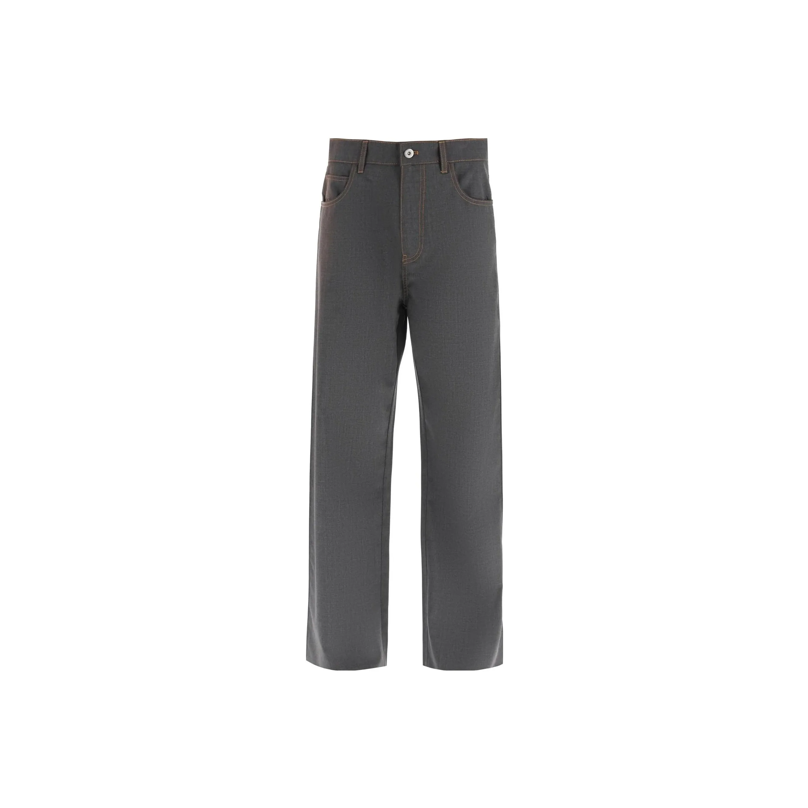 MIU MIU SS23 Jeans Women's Dark Gray