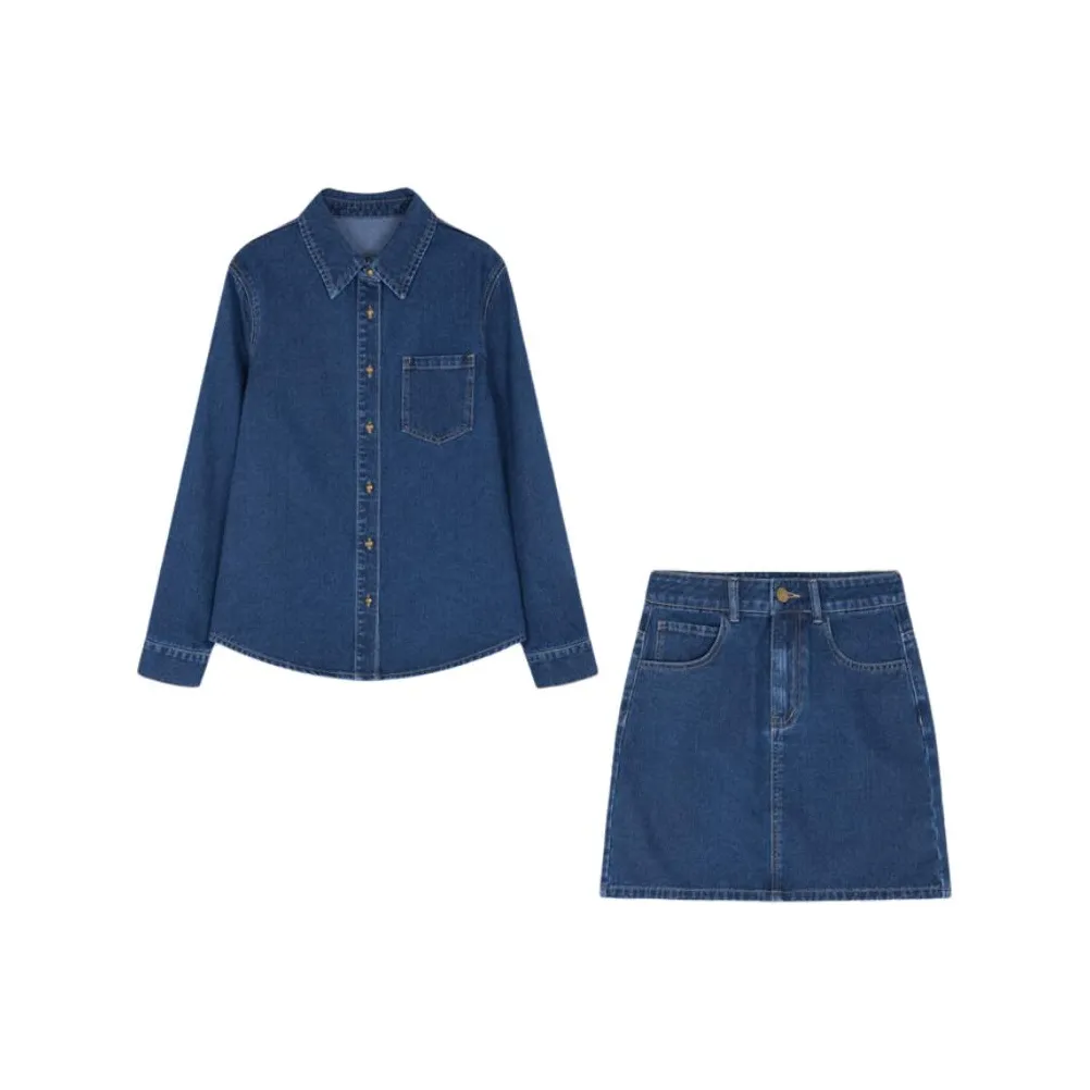 Mo Han Yi Mei Комплект Рубашка Matching Женская