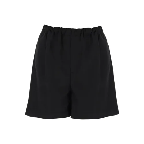 Loulou De Saison Черные Женские Повседневные Шорты