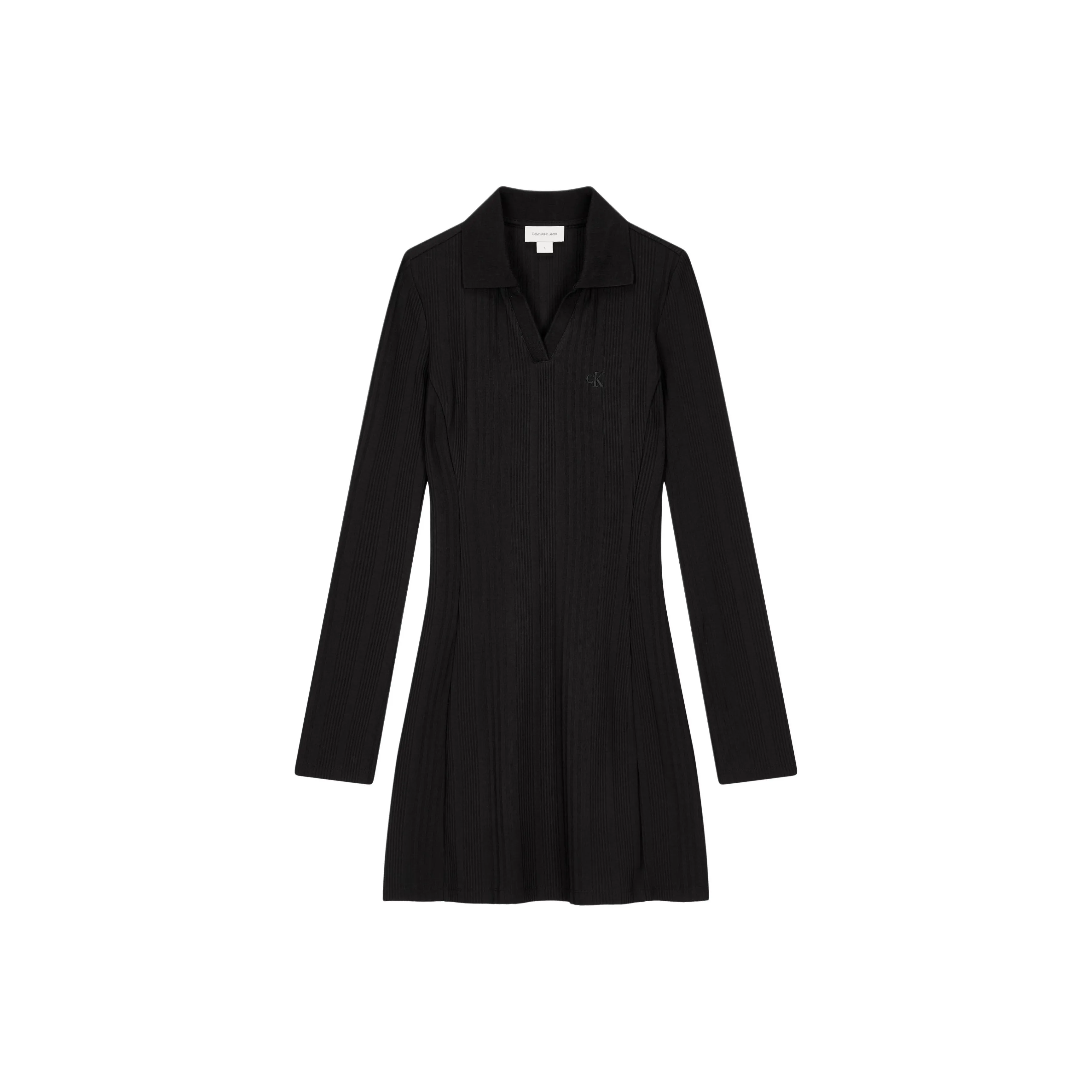 CALVIN KLEIN Long-Sleeved Dresses Women's Black