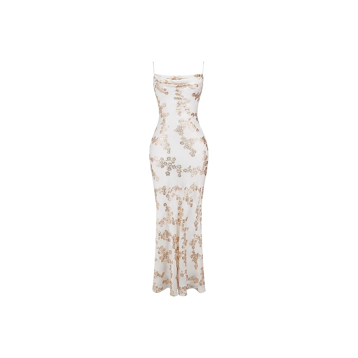 HOUSE OF CB CAPRIANA Slip Dresses Women's WHITE GOLD/White Gold