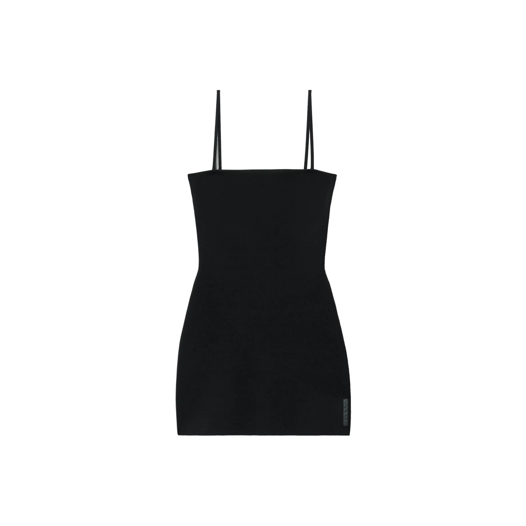 Alexander Wang SS24 Slip Dress Women's Black