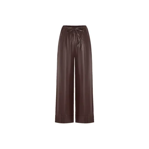 JOSEPH ABBOUD Женские кожаные брюки