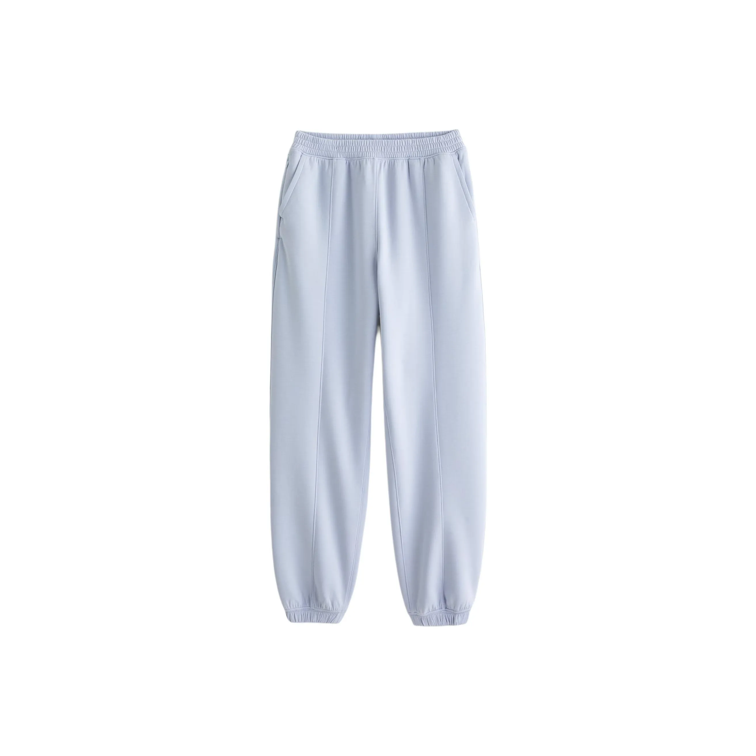 Abercrombie＆Fitch Knitted Sweatpants Women's Blue Smoke