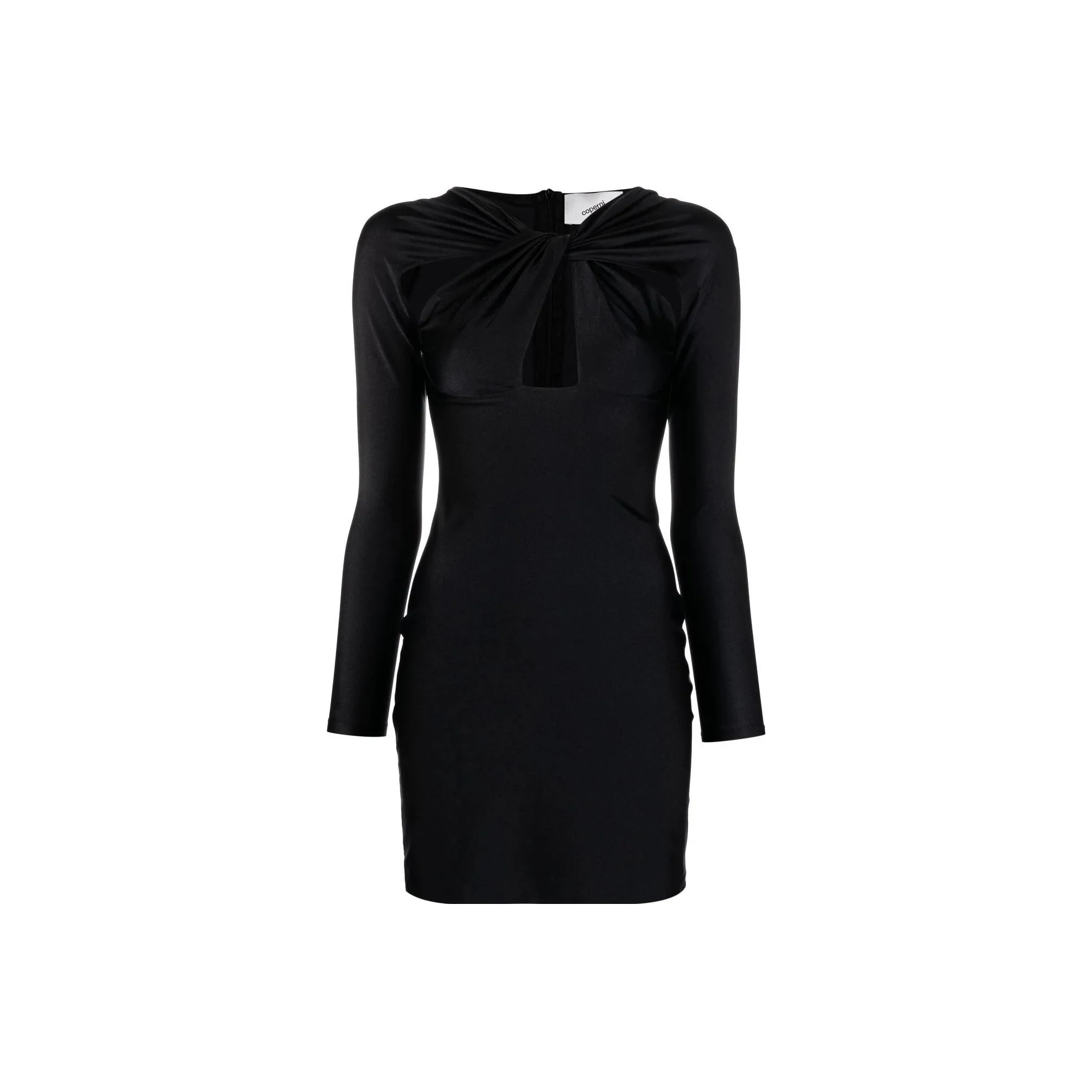 COPERNI Twist Detailed Cut Out Mini Dress