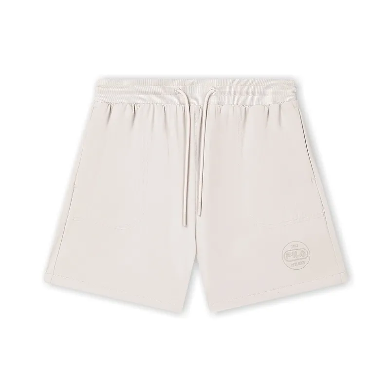 FILA MILANO Italian Luxury Sports Collection Casual Shorts Women's Light Silver Gray