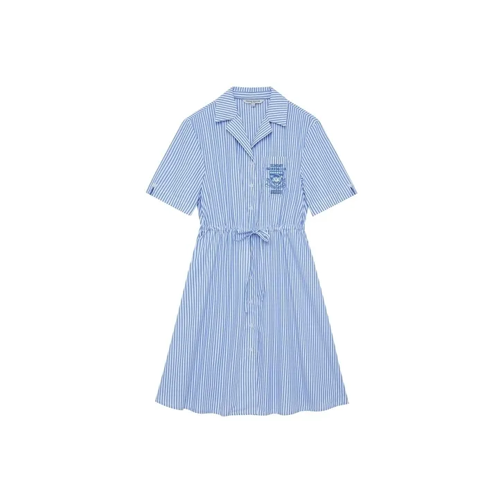 Teenie Weenie Long Sleeved Dresses Women's Color Blocking