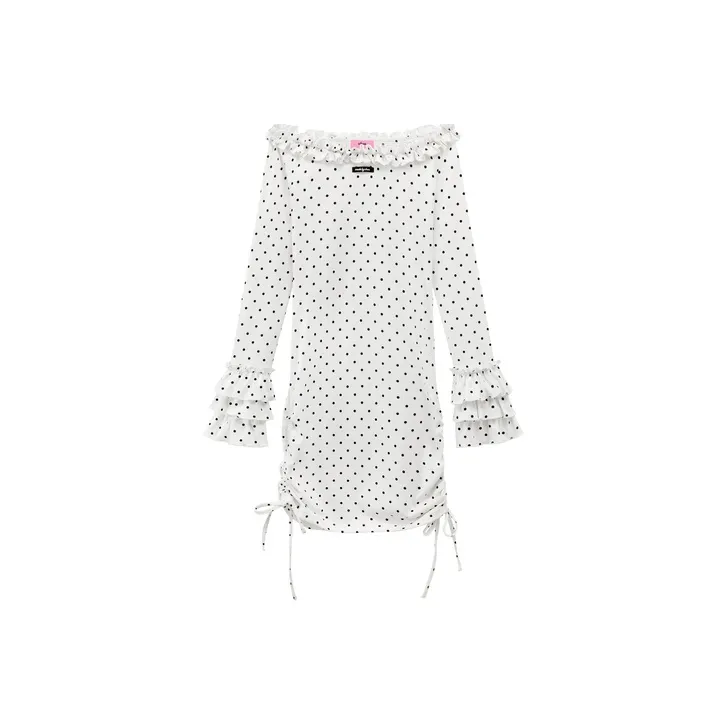 CHUU Long Sleeved Dresses Women's White