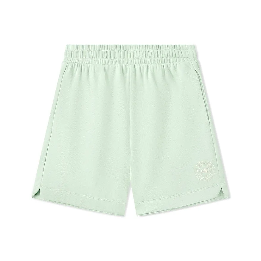 Skechers SS25 Повседневные шорты Женские Лилия Зеленый
