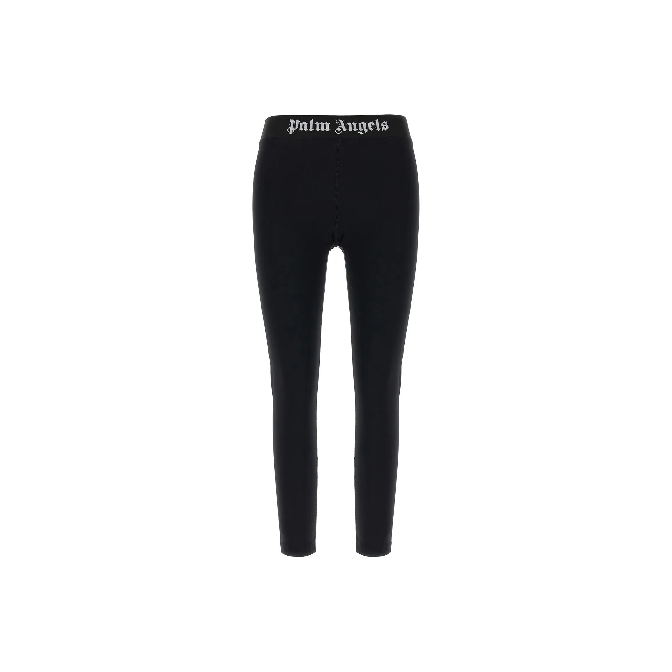 PALM ANGELS Logo Waistband Stretched Leggings