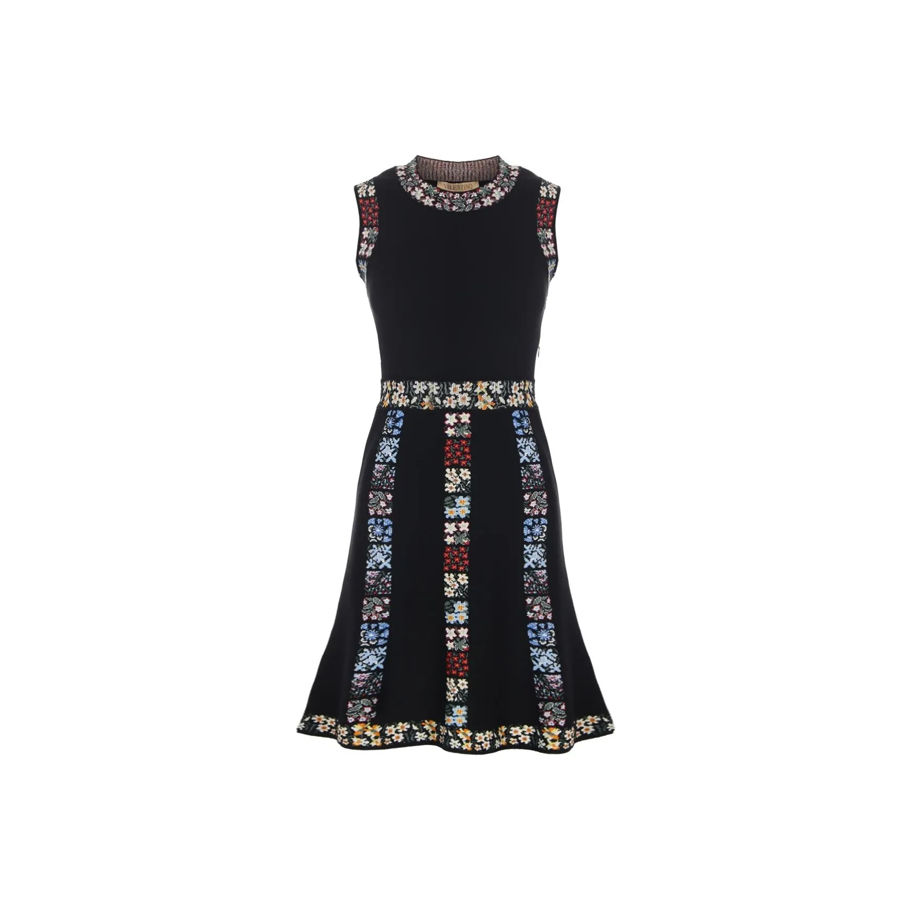 Valentino Sleeveless Dress Women's Black