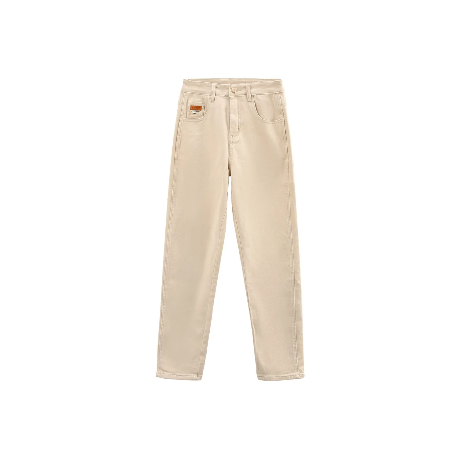 A Paradise For Awakening Jeans Women's Beige Apricot