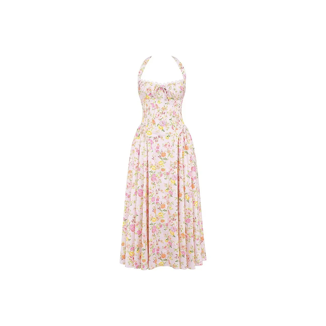 HOUSE OF CB SS24 ADABELLA Sleeveless Dress Women's PINK/Pink