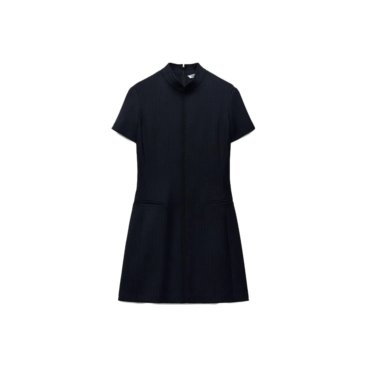 ZARA Short Sleeved Dresses Women's Blue