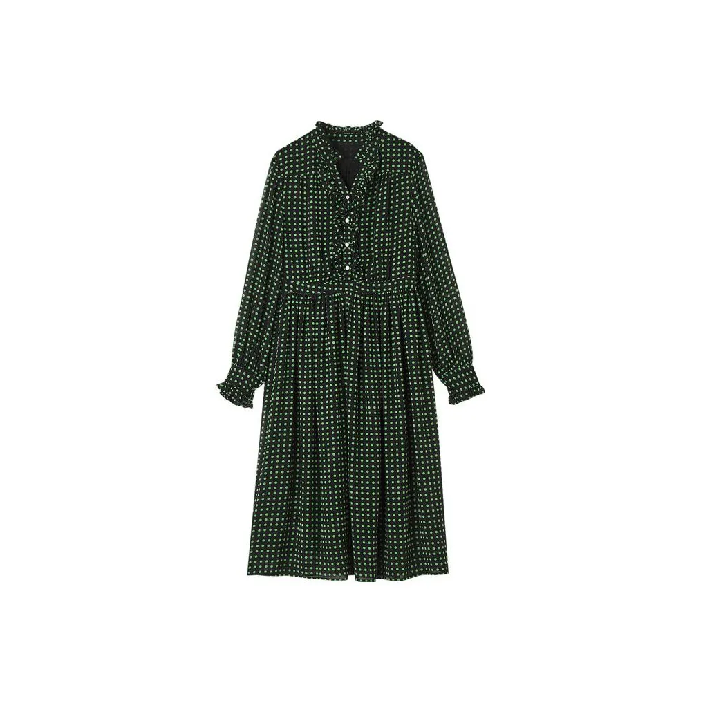 Dme Long Sleeved Dresses Women's Green