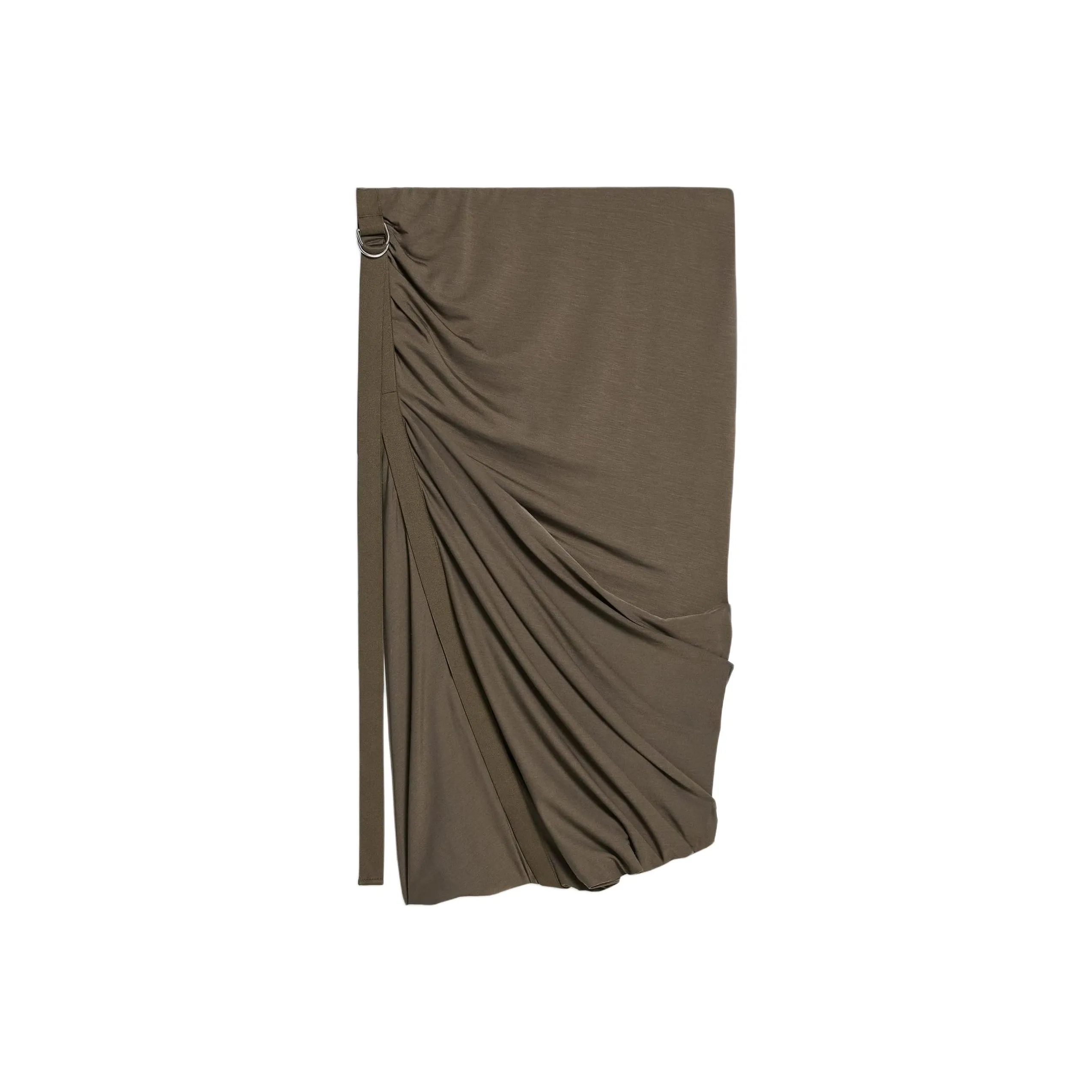 Helmut Lang FW24 KNIT Длинная Юбка Женская Оливковая