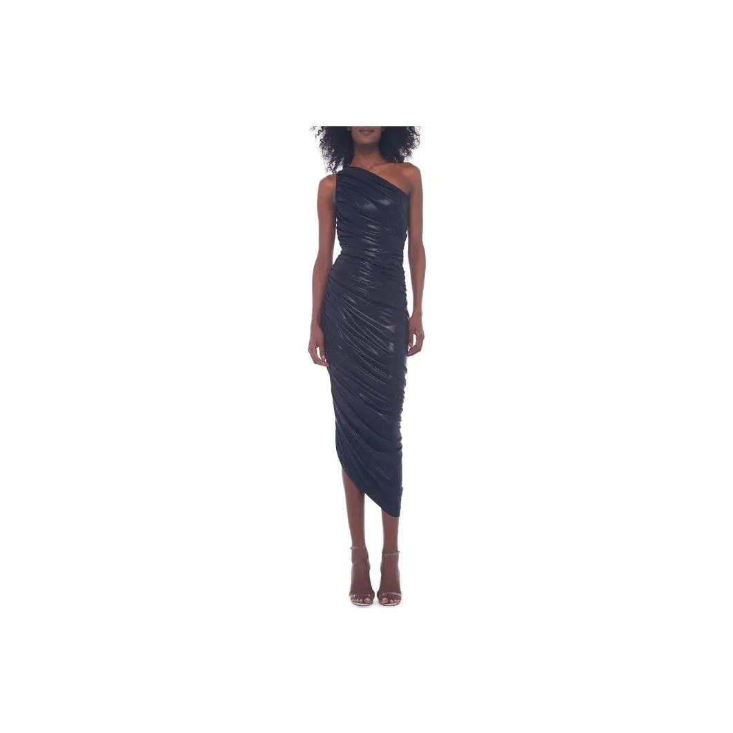 NORMA KAMALI Diana One Shoulder Dress