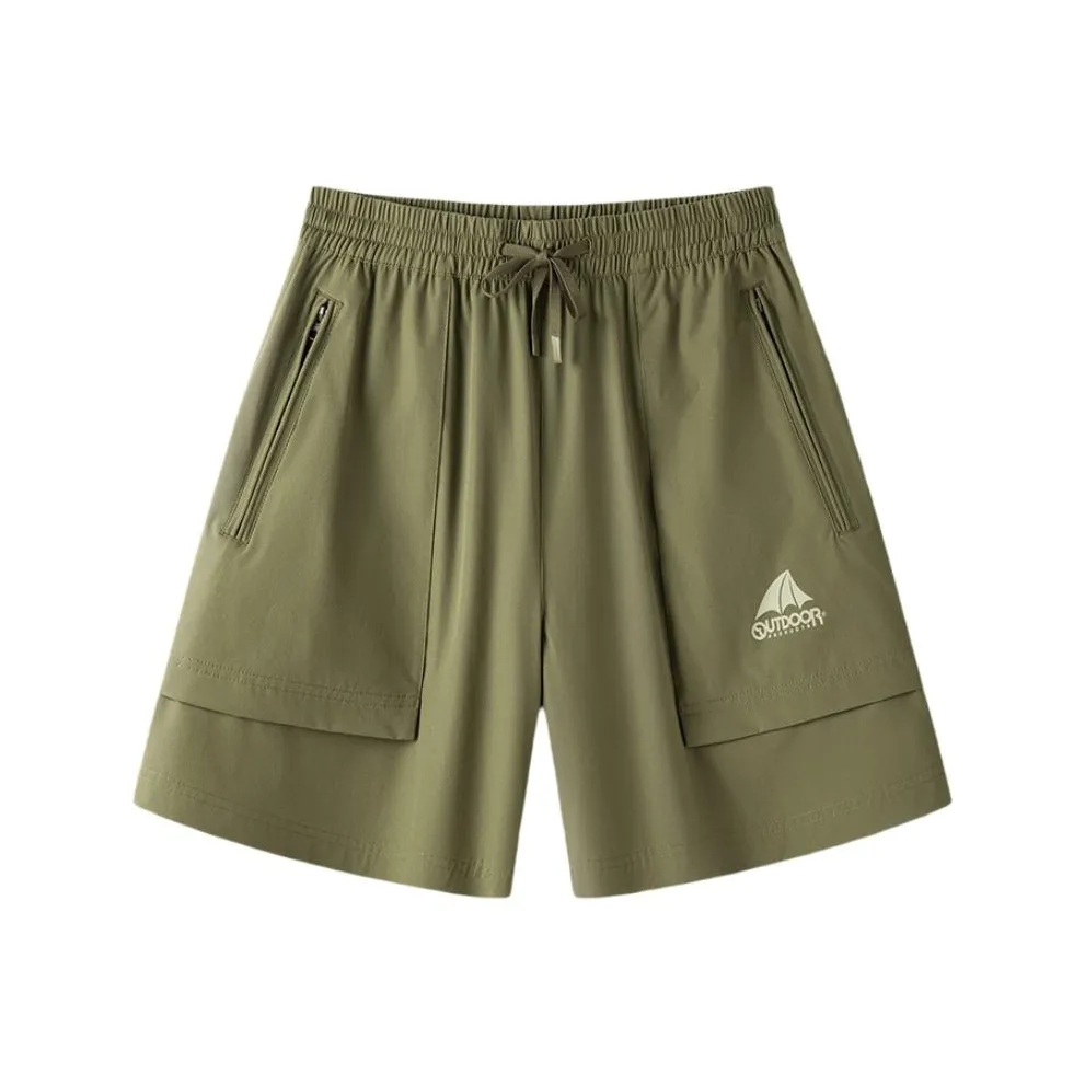 OUTDOOR PRODUCTS Повседневные шорты Женские Армейский зеленый