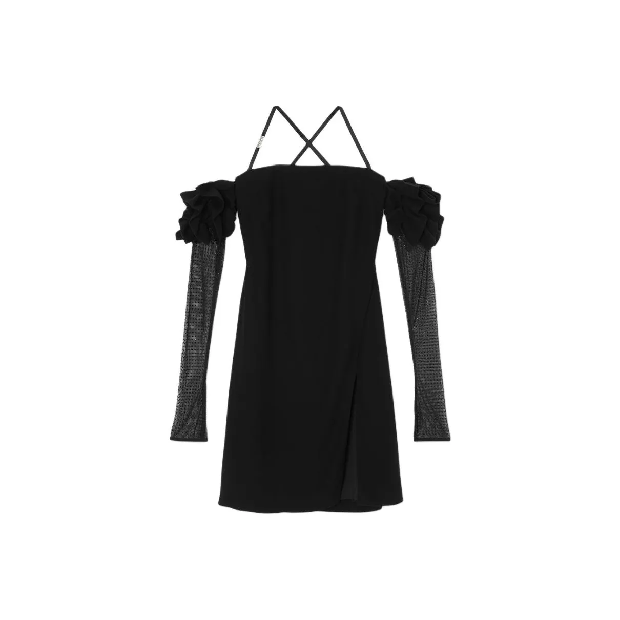 VERSACE JEANS COUTURE Off shoulder Mini Dress