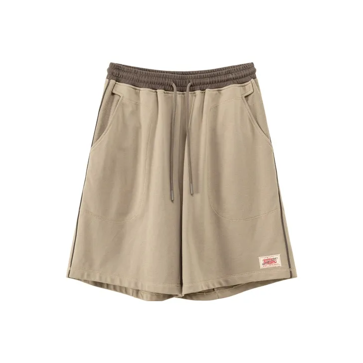 NO ONE ELSE Серые Кофейные Унисекс Повседневные шорты