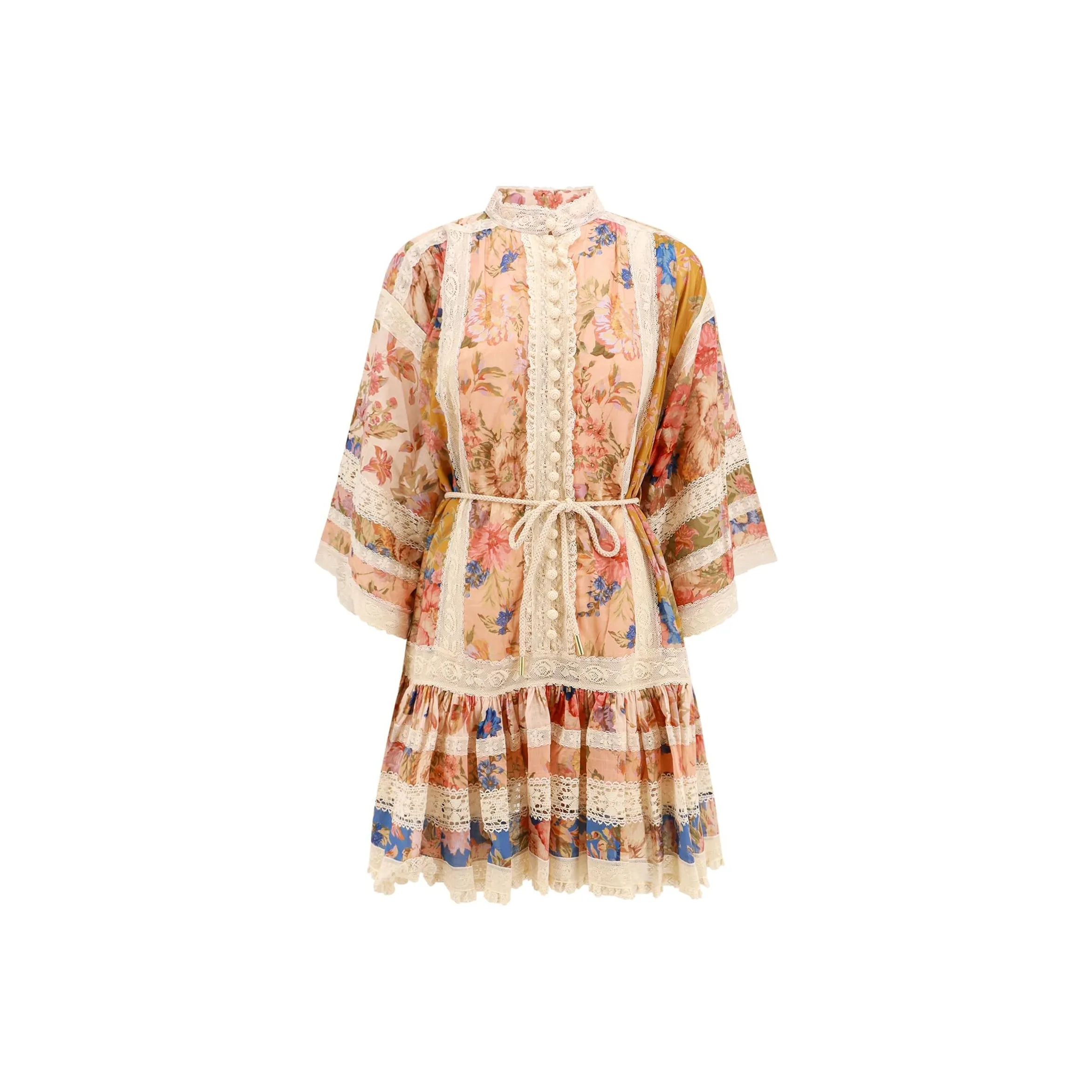 Zimmermann Floral Printed Mini Dress