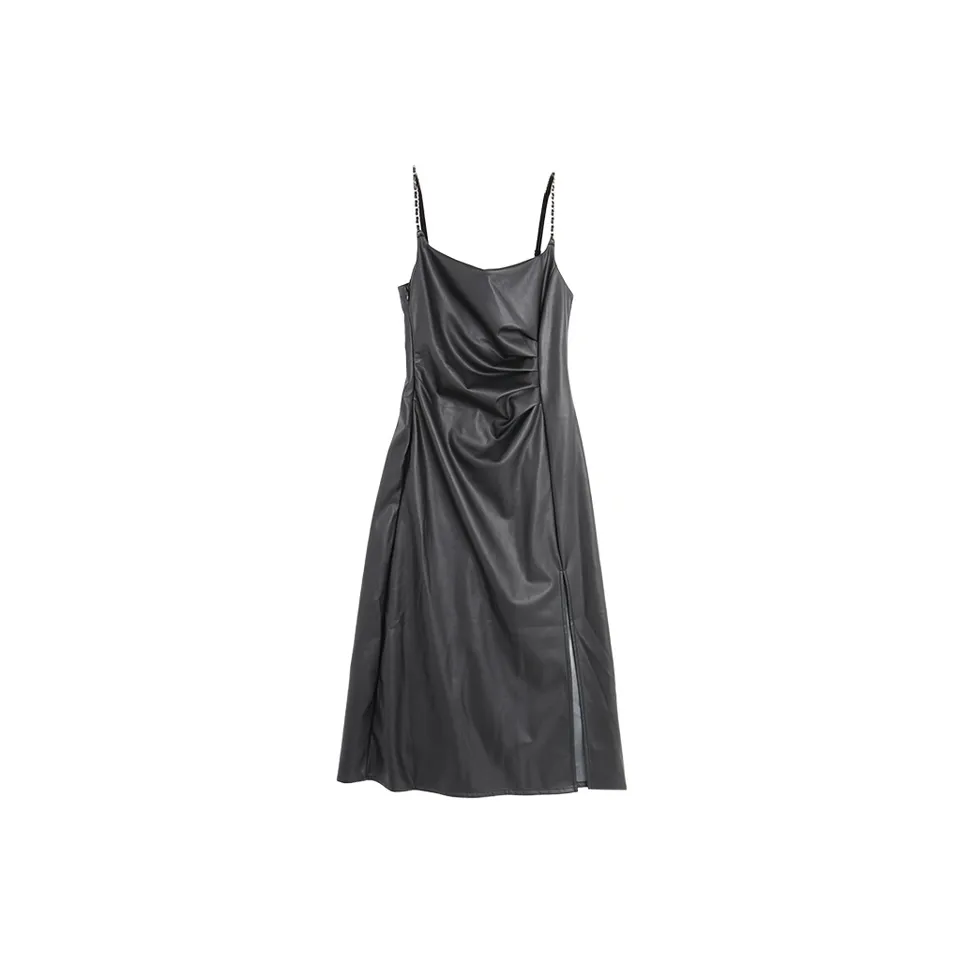 SETIROM Юбка Платье Женское Черное