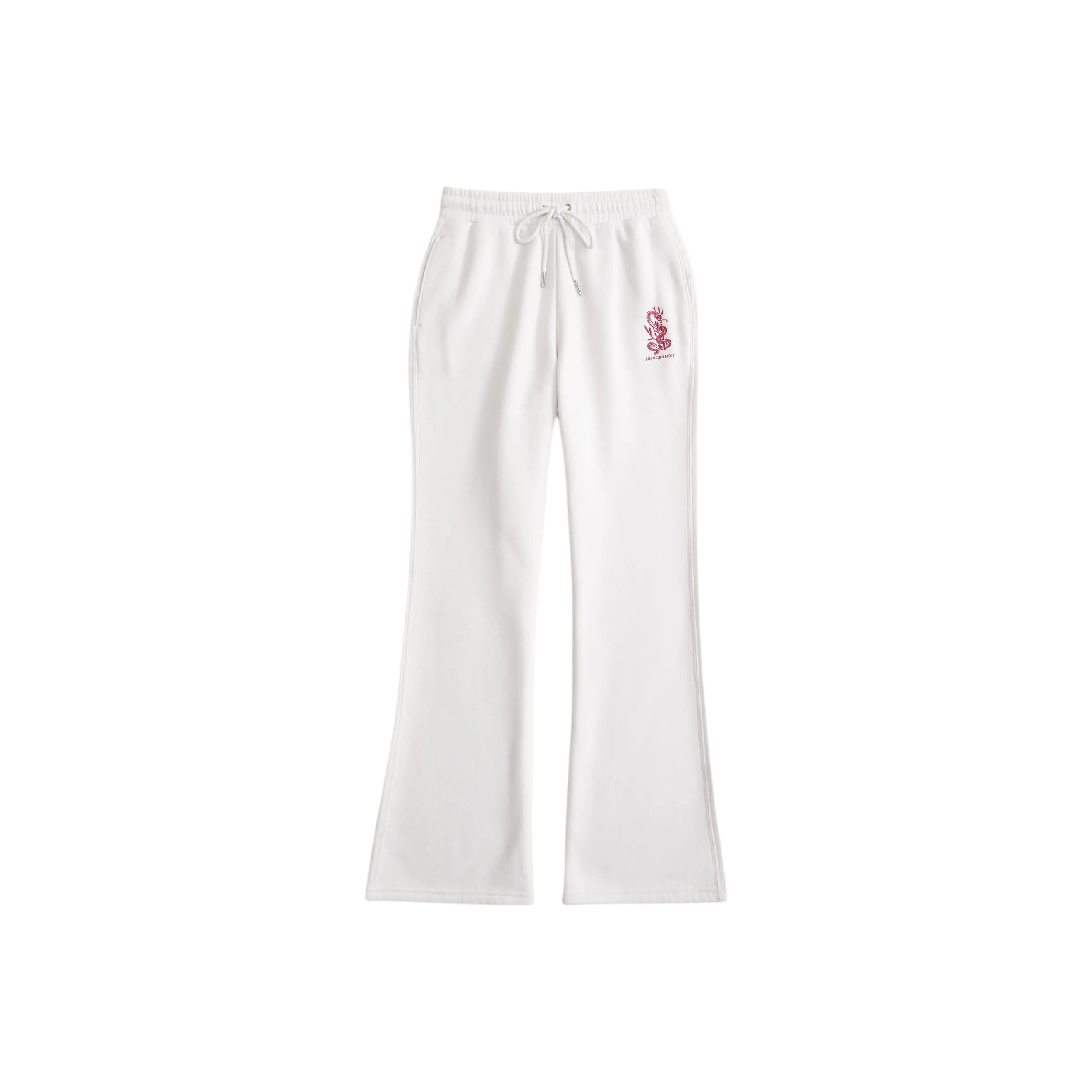 Abercrombie＆Fitch Knitted Sweatpants Women's White