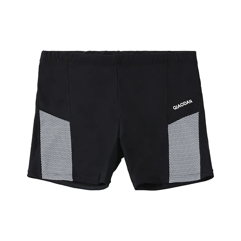QIAODAN Взрослые плавательные шорты мужские черные