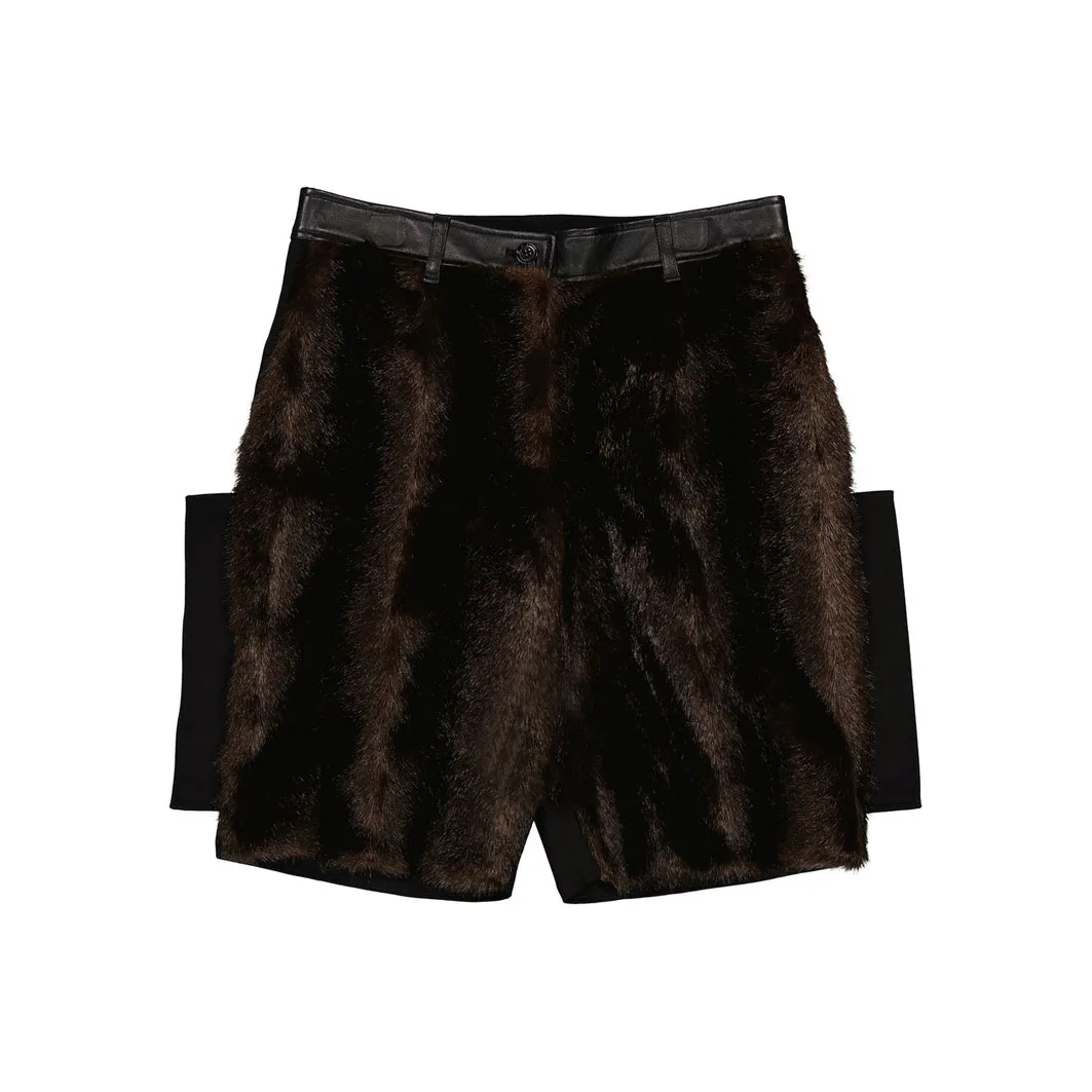 Burberry Повседневные шорты Женские Коричневый