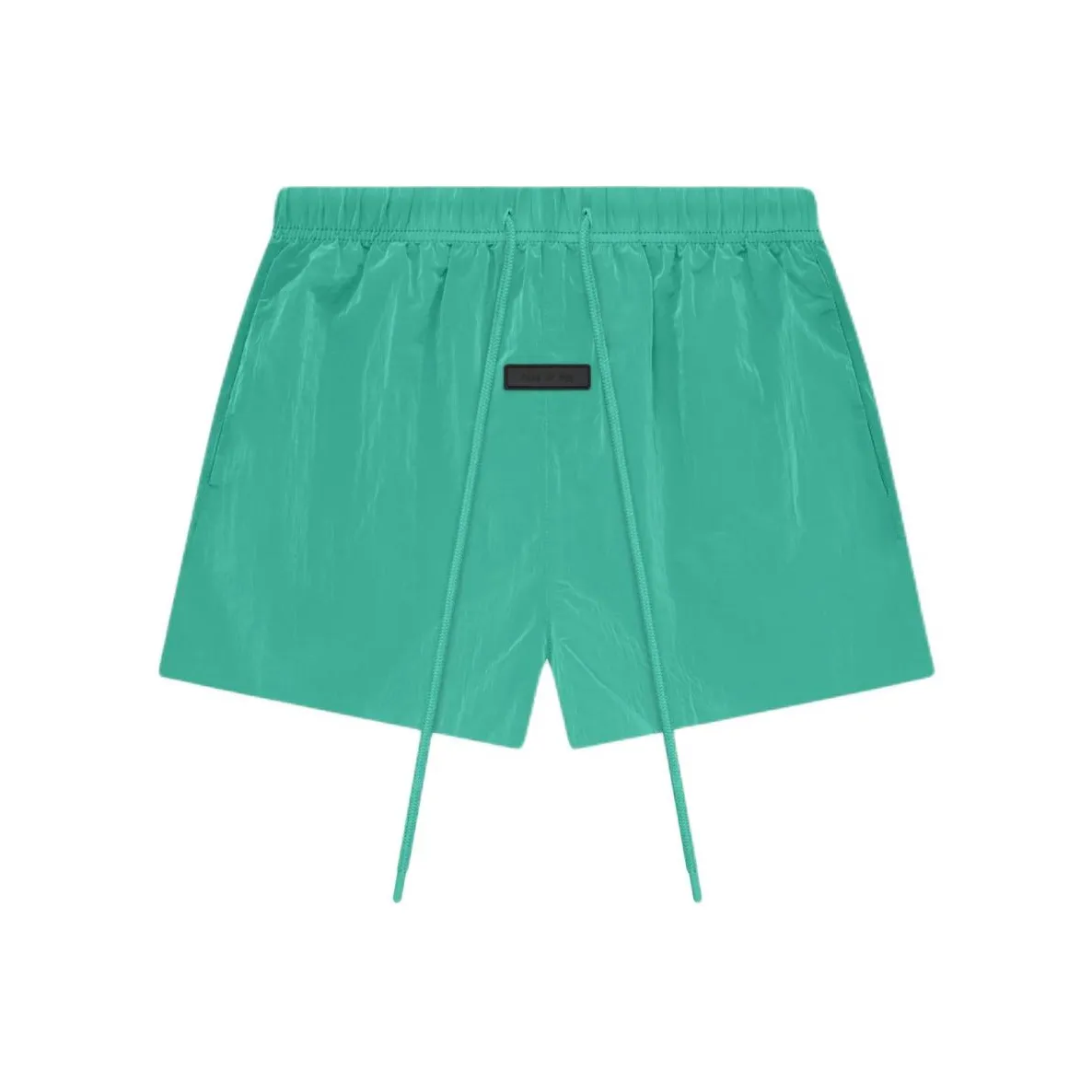 Fear Of God Essentials Crinkle Nylon Running Short Mint Leaf