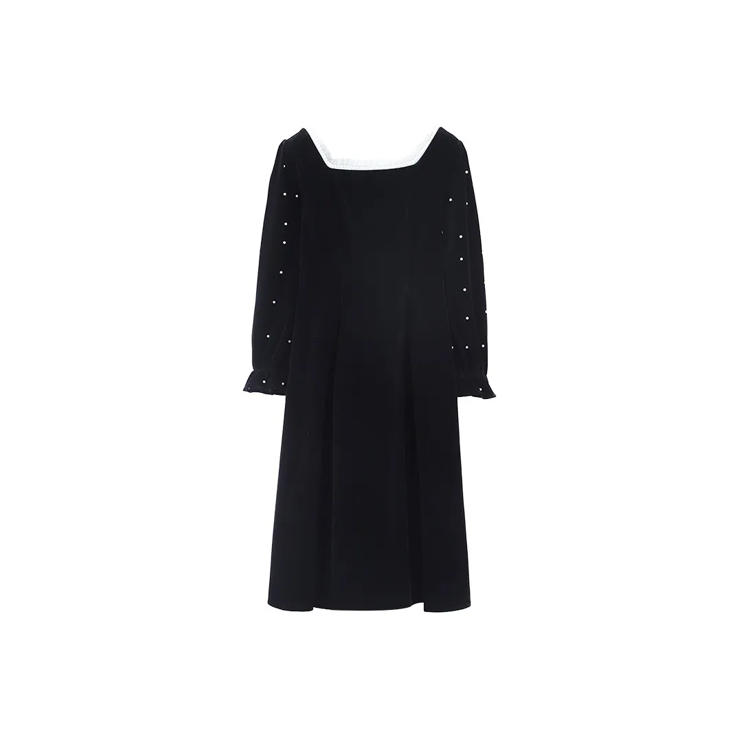 ZCDECO Long Sleeved Dress Women's Black