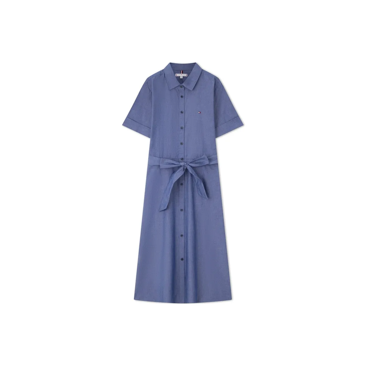 Tommy Hilfiger Short Sleeved Dress Women's Dark Blue