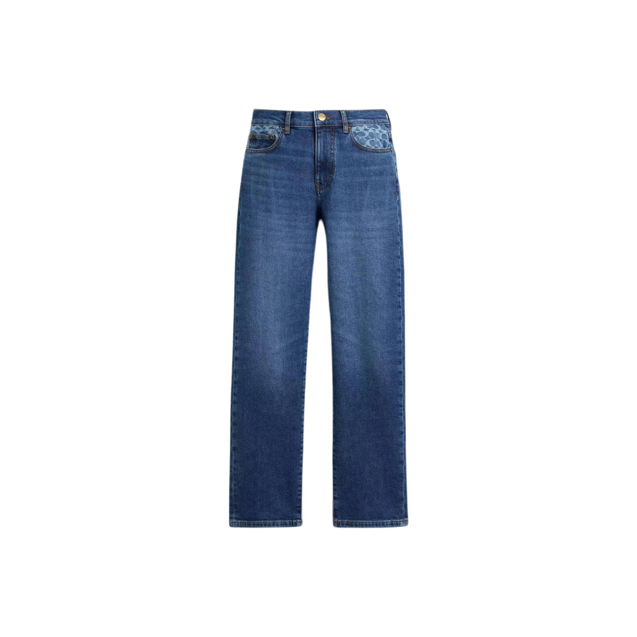 COACH Синие Женские Джинсы