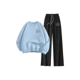 블루 (Y 오렌지 Shake 가슴 로고) + 블랙 (Y 오렌지 Shake 화이트 바지 로고)