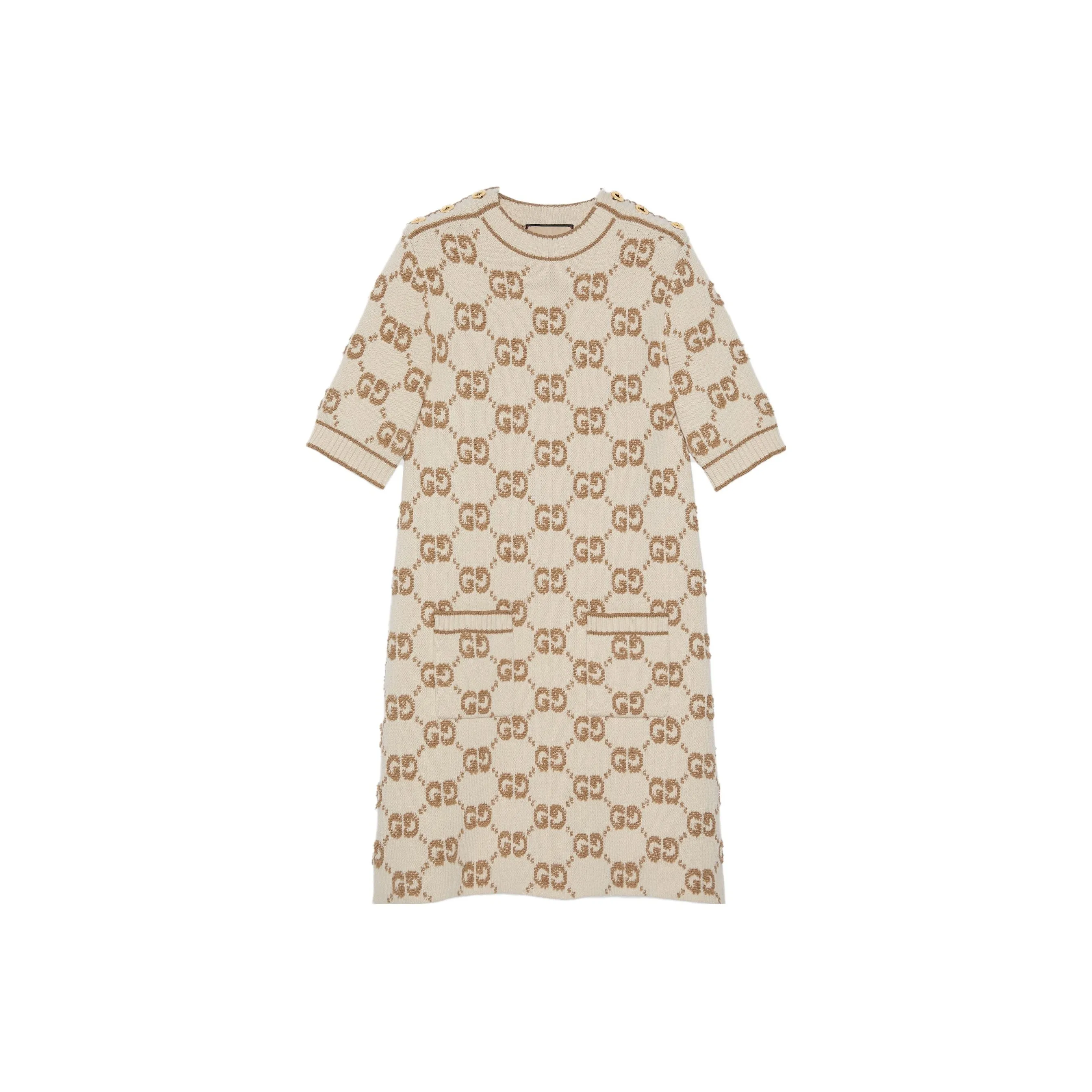 Gucci GG pattern tie Blau