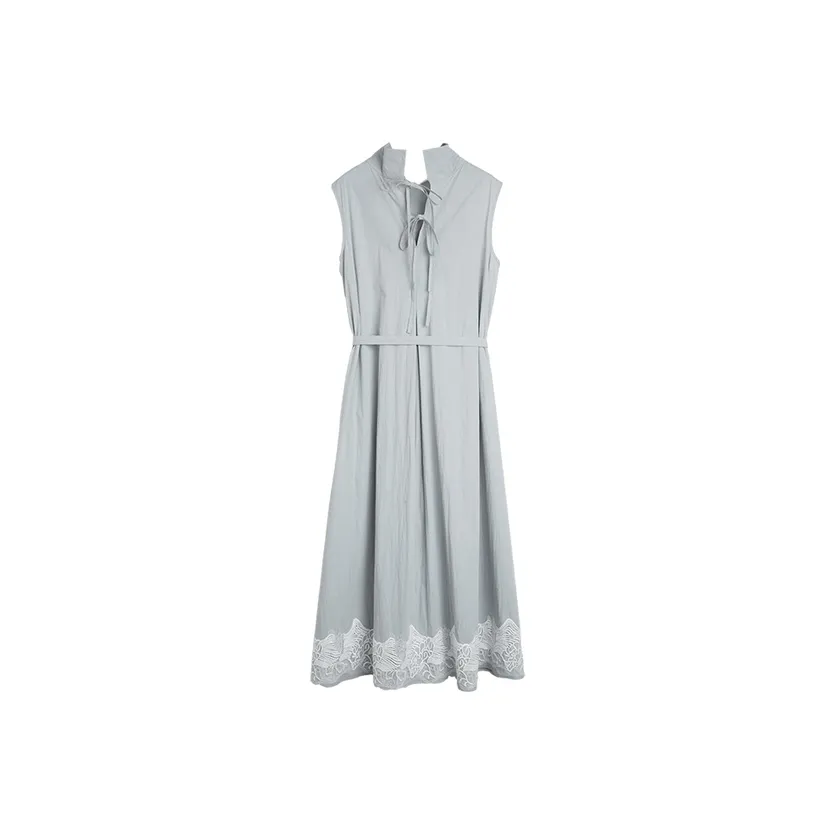 ELLE Без рукавов Платье Женское Сине-зеленое