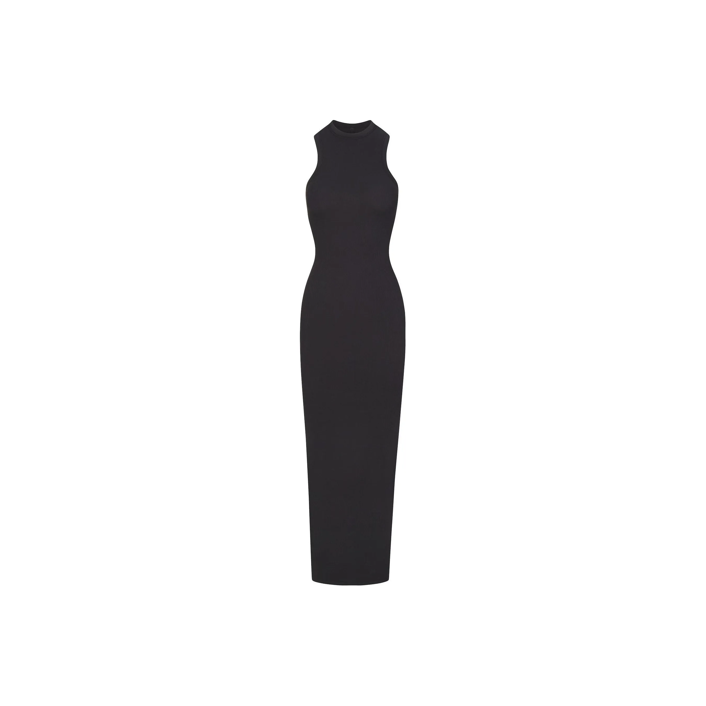 Skims Sleeveless Dresses Women's SOOT/Smoke Gray