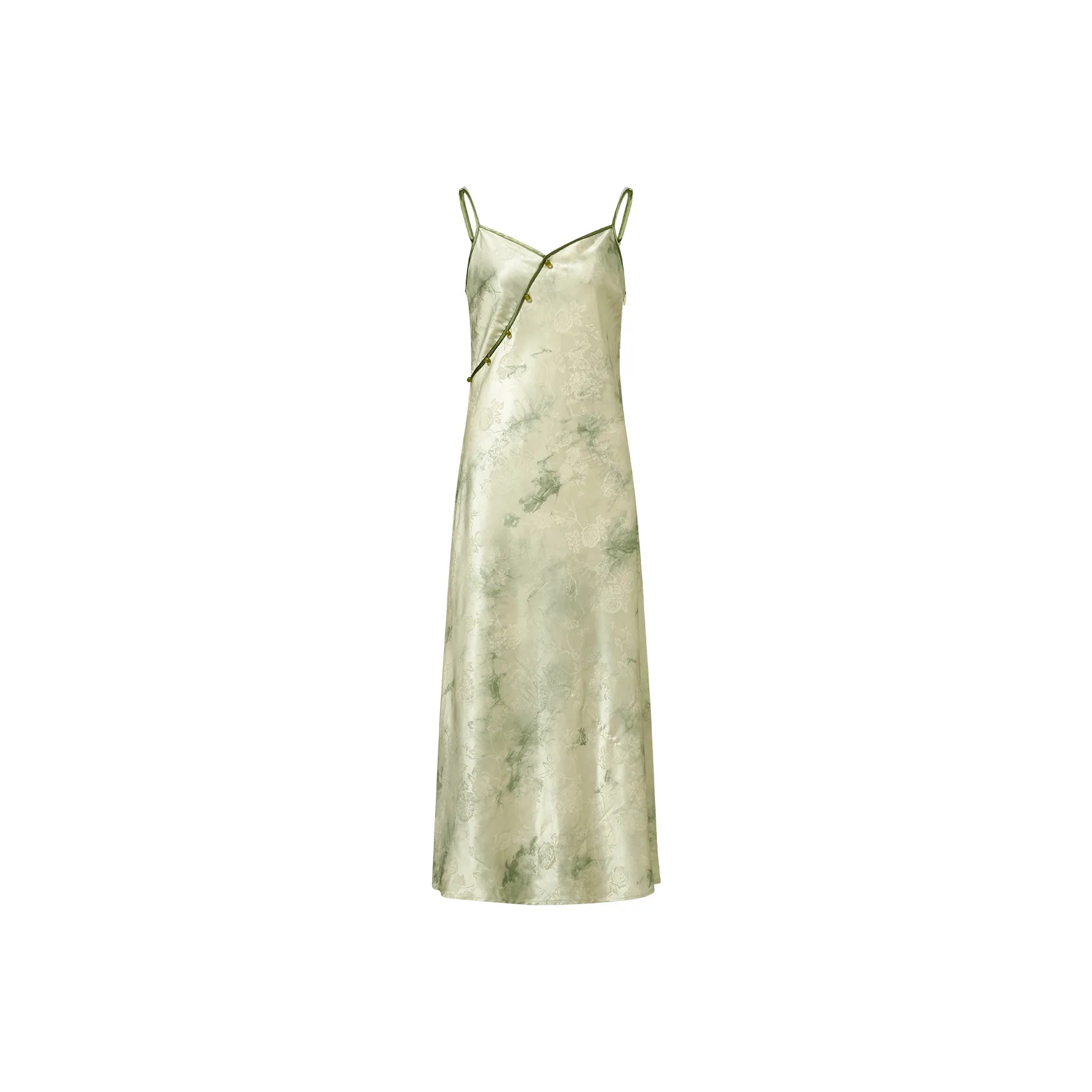 THE SEA LIFE Slip Dress Women's Emerald Green