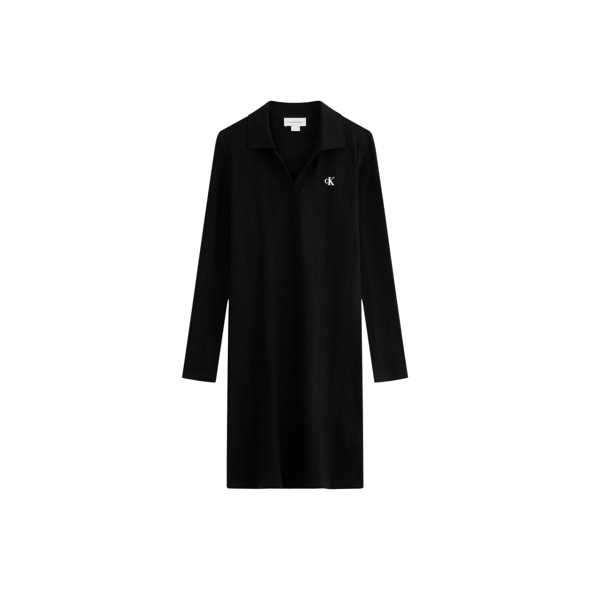 CALVIN KLEIN Длинное платье с длинными рукавами женское