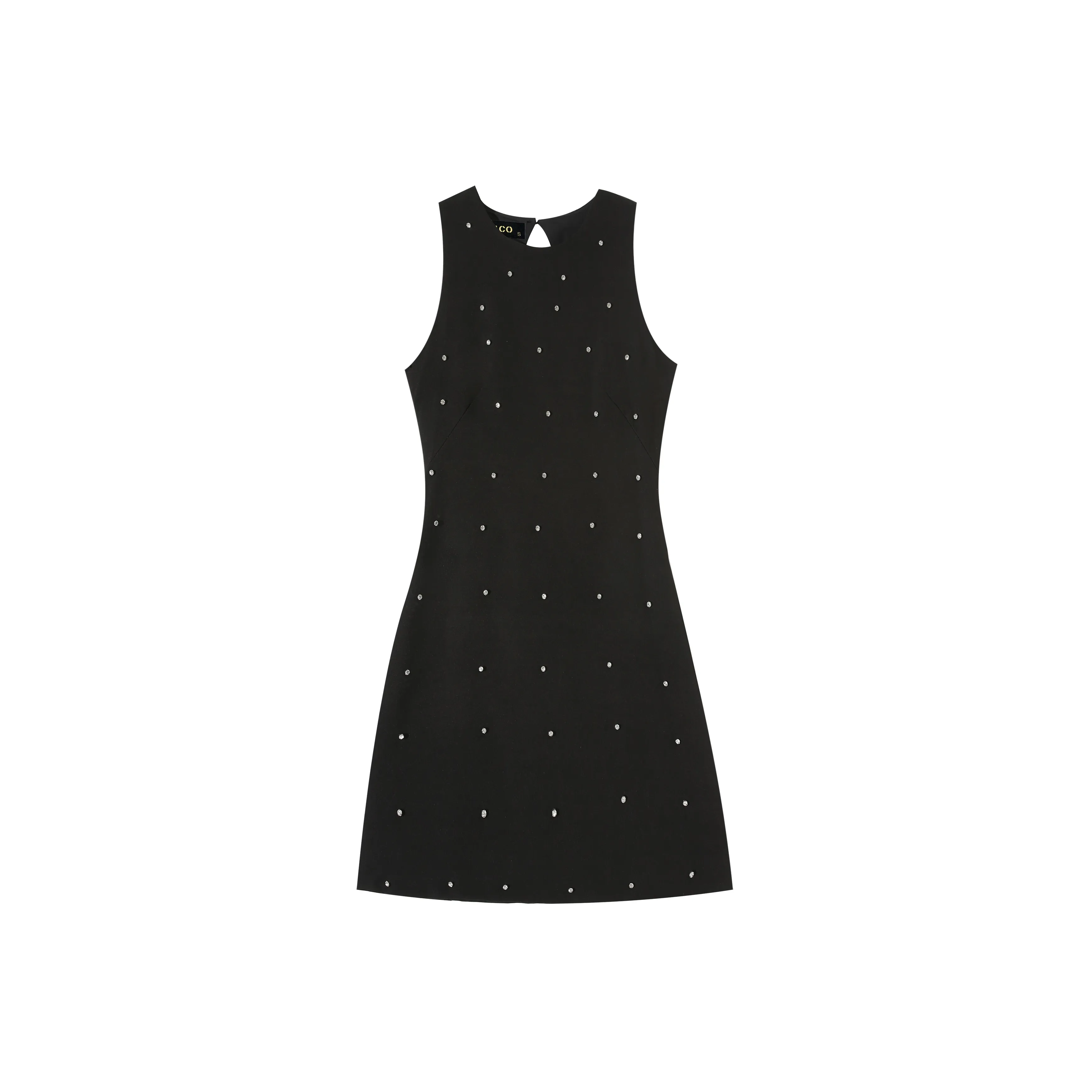 MRR&CO. Sleeveless Dresses Women's Black
