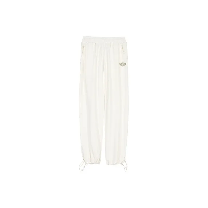 Skechers Knitted Sweatpants Women's Marshmallow White