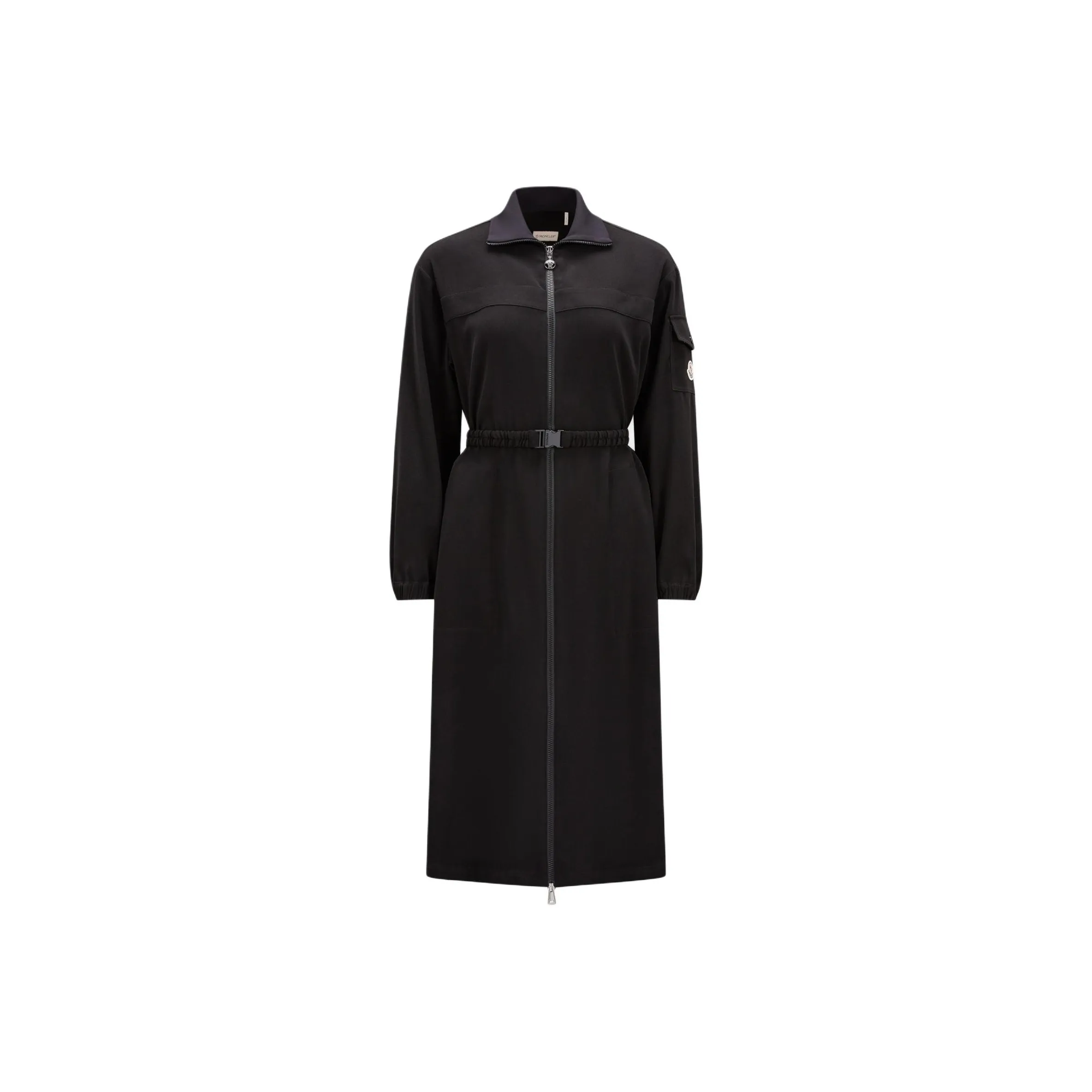 Moncler Satin Midi Dress
