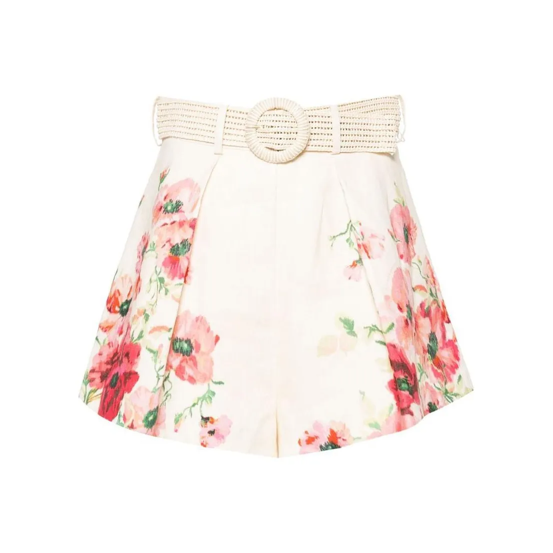 Zimmermann Lightburst Tuck Shorts